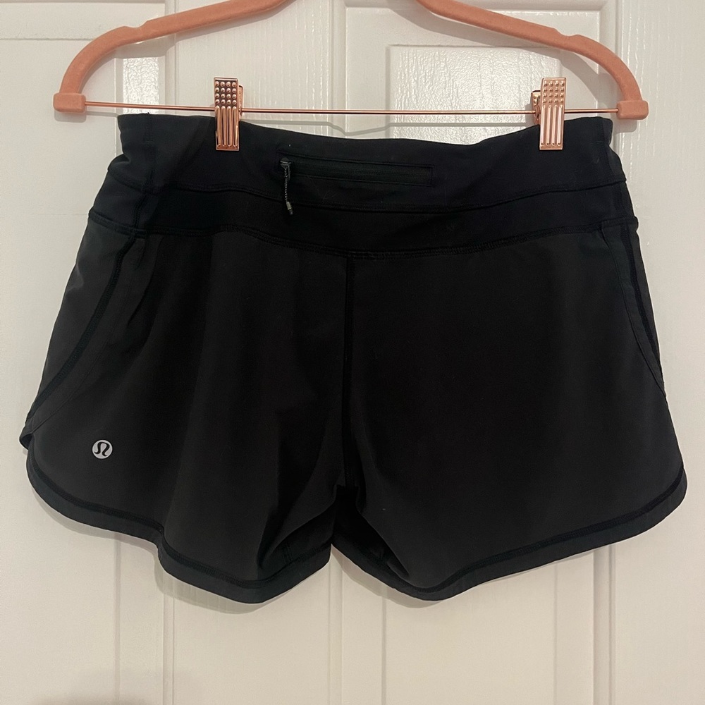lululemon Black Running Shorts